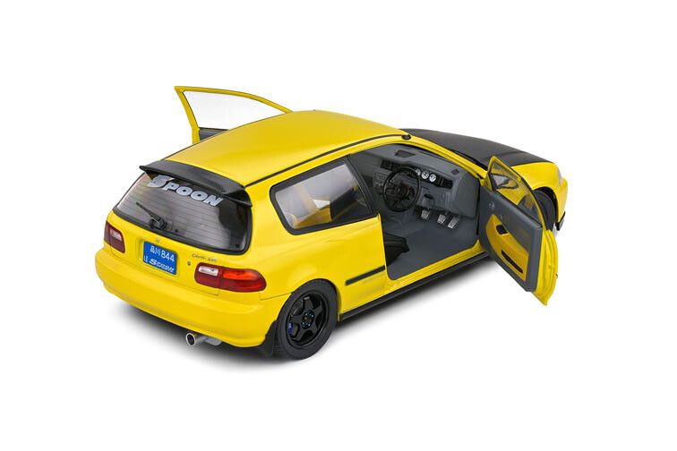 Honda Civic (EG6) '91 Spoon version, geel 1:18