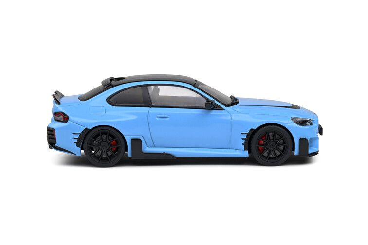 BMW M2 (G87) Performance '24, blauw (Zandvoort blue) 1:18