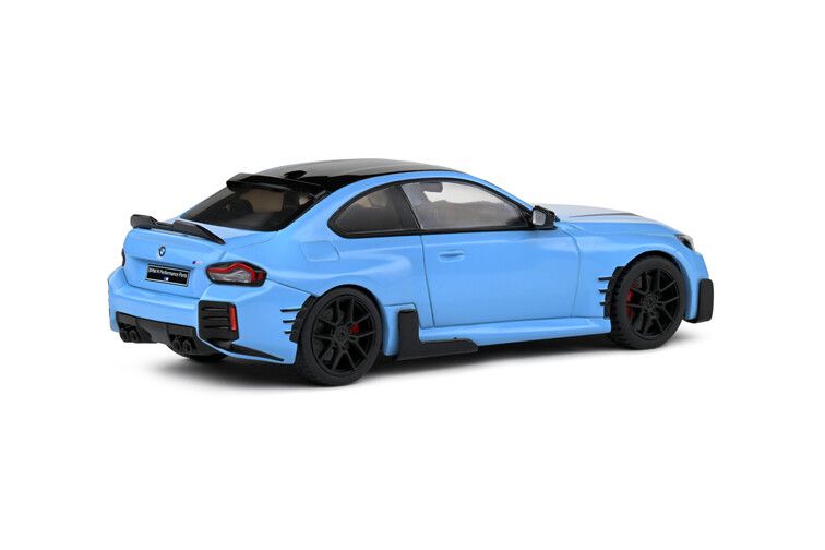 BMW M2 (G87) Performance '24, blauw (Zandvoort blue) 1:18