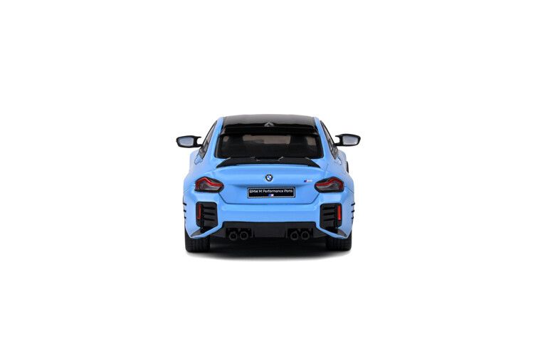 BMW M2 (G87) Performance '24, blauw (Zandvoort blue) 1:18