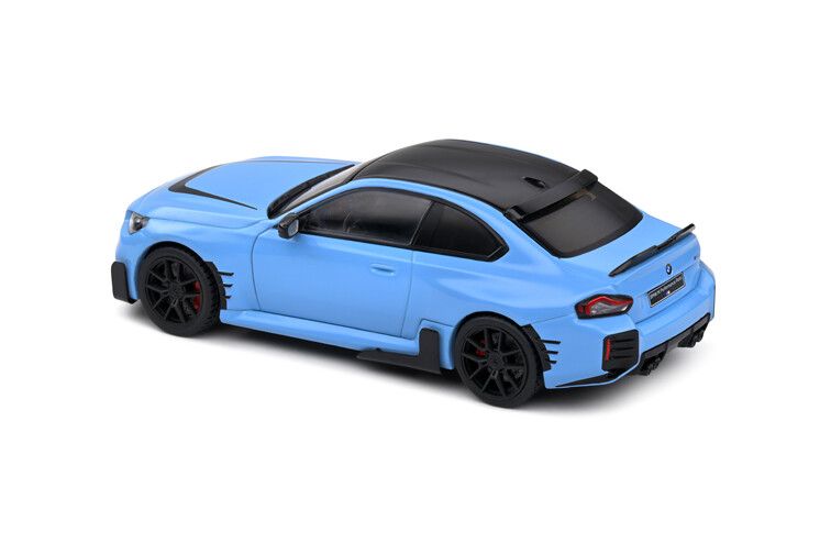 BMW M2 (G87) Performance '24, blauw (Zandvoort blue) 1:18