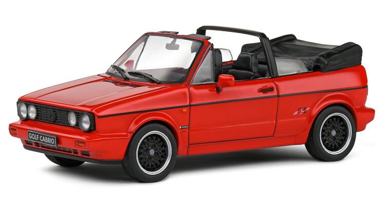 VW Golf I cabrio sportline '92, rood