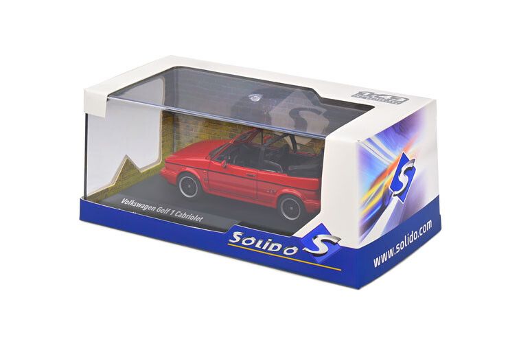 VW Golf I cabrio sportline '92, rood
