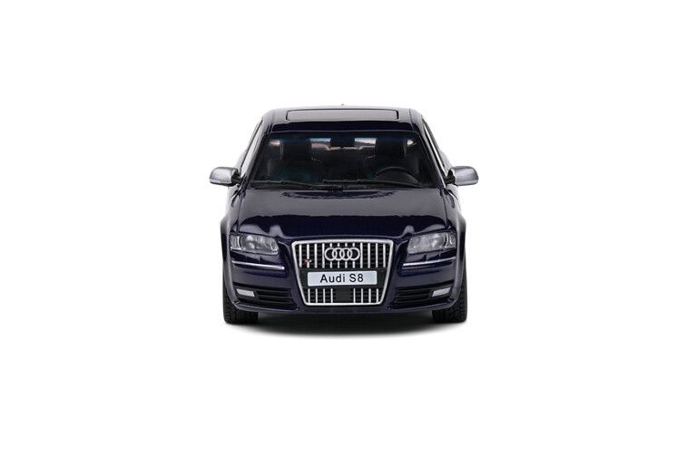 Audi S8 D3 '10, blauw - 1:43 - Solido