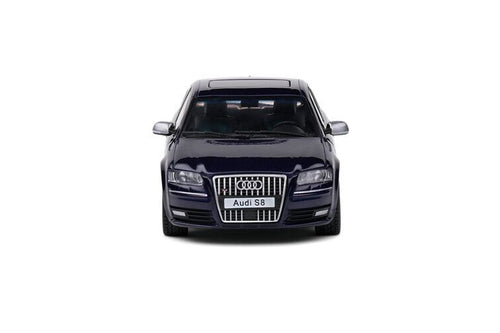 Audi S8 D3 '10, blauw - 1:43 - Solido