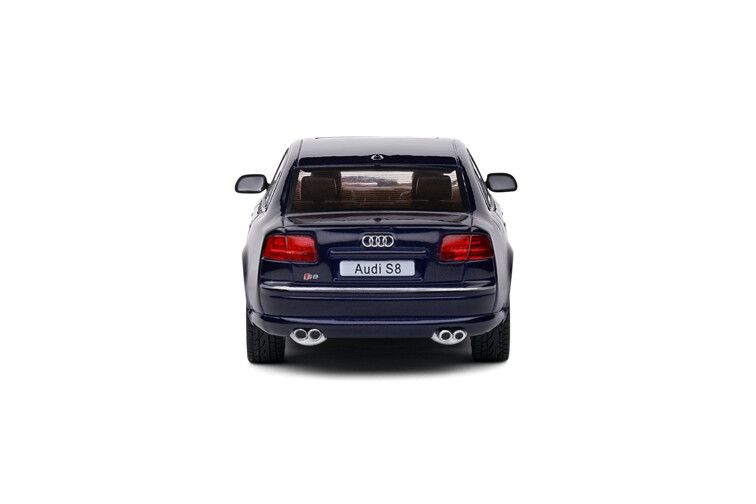 Audi S8 D3 '10, blauw - 1:43 - Solido