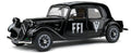 Citroen Traction FFI '44, zwart 1:18