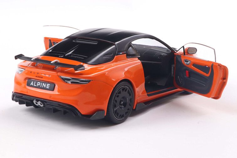 Alpine A110 Radicale '24, oranje (Orange Cobalt)