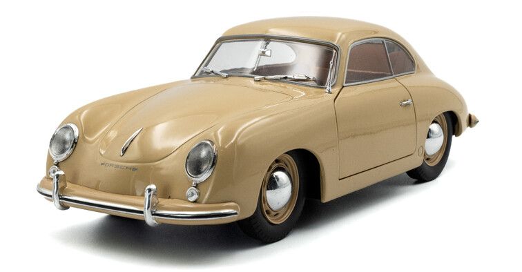 Porsche 356A '53, bruin 1:18