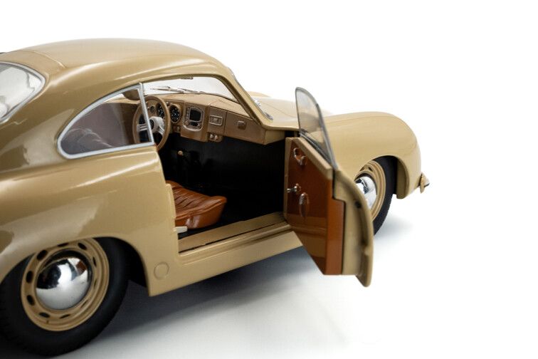 Porsche 356A '53, bruin 1:18
