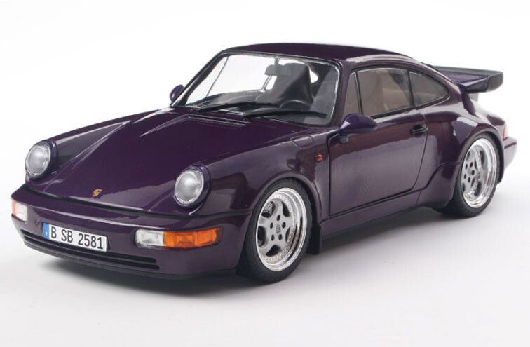 Porsche 911 (964) Turbo '90, paars metallic
