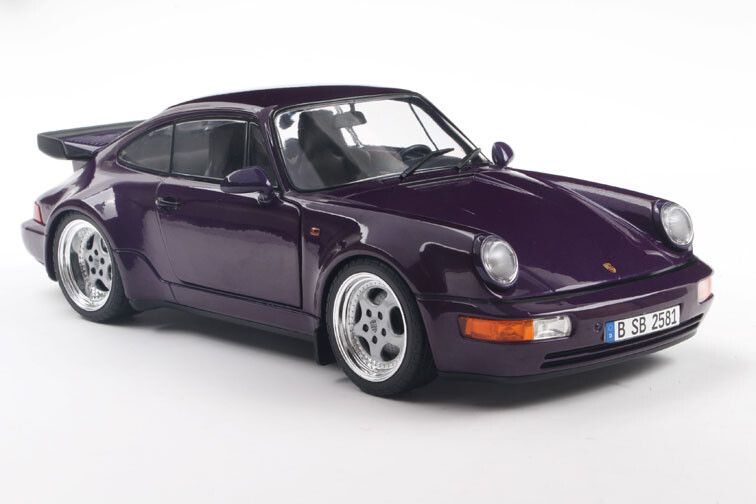 Porsche 911 (964) Turbo '90, paars metallic