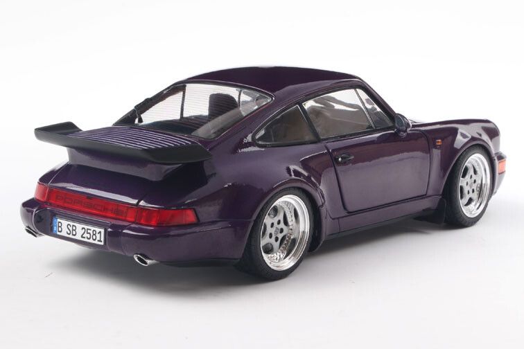 Porsche 911 (964) Turbo '90, paars metallic