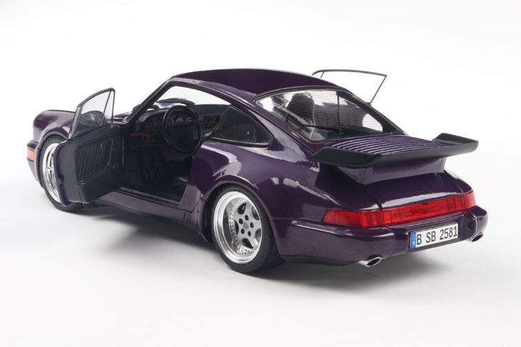 Porsche 911 (964) Turbo '90, paars metallic