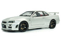 Nissan Skyline R34 GT-R Z Tune '99, zilver - Solido - 1:18
