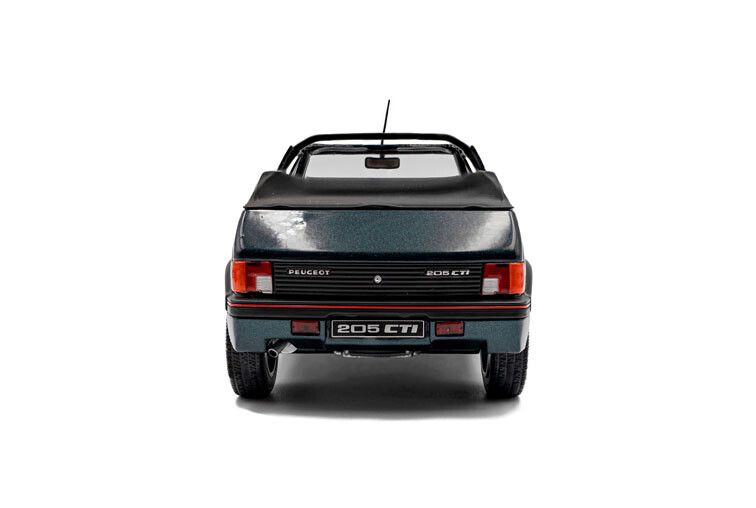 Peugeot 205 CTI '86, groen metallic