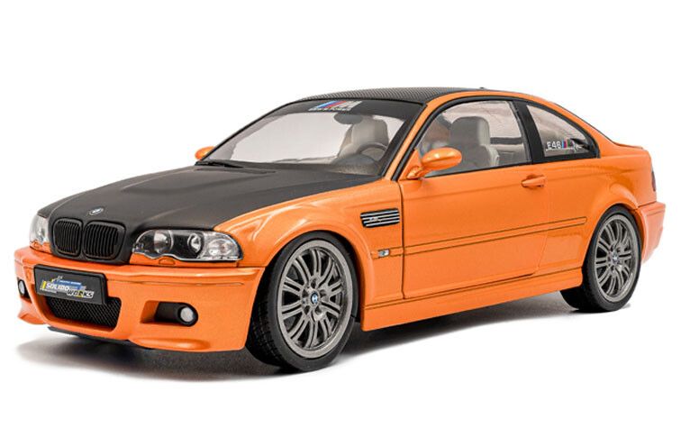 BMW M3 (E46) Coupe Solido Works '00, oranje 1:18