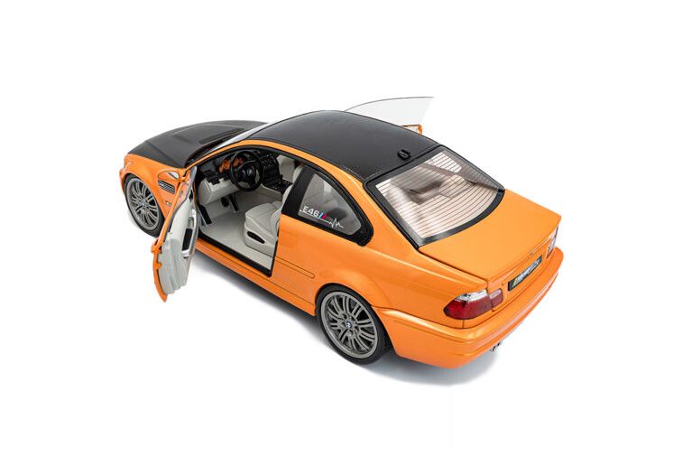 BMW M3 (E46) Coupe Solido Works '00, oranje 1:18