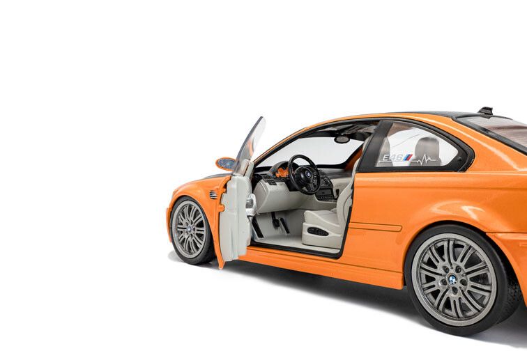 BMW M3 (E46) Coupe Solido Works '00, oranje 1:18