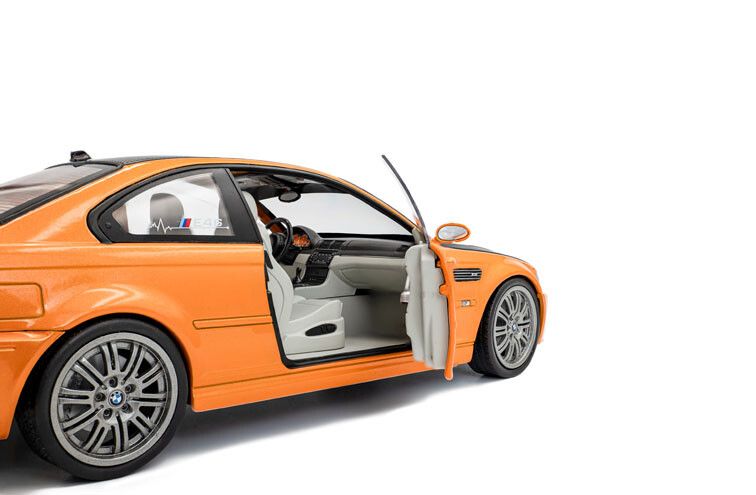 BMW M3 (E46) Coupe Solido Works '00, oranje 1:18