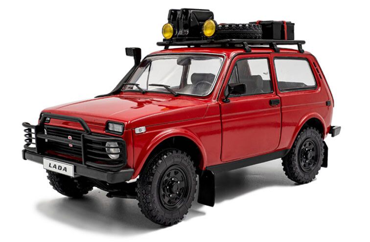 Lada Niva '80, rood 1:18