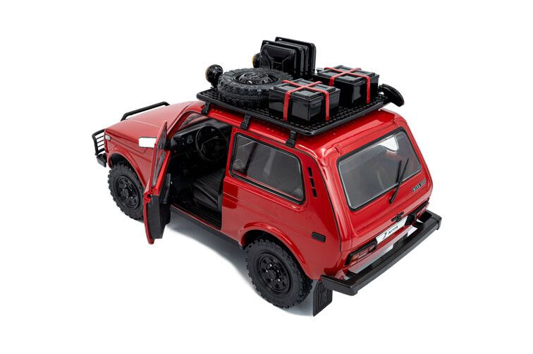 Lada Niva '80, rood 1:18