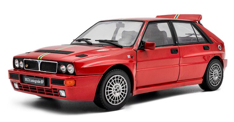 Lancia Delta HF Intergrale Edizione Finale '95, rood 1:18