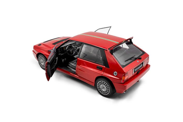 Lancia Delta HF Intergrale Edizione Finale '95, rood 1:18