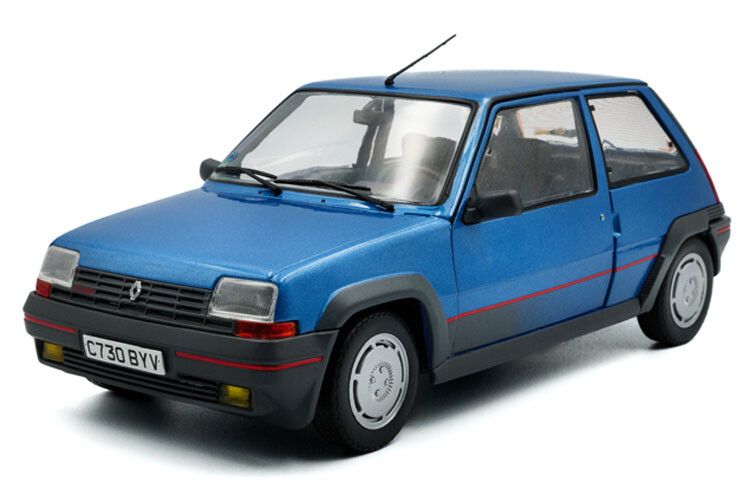 Renault 5 GT Turbo MK 1 '85, blauw (Alpine blue) 1:18