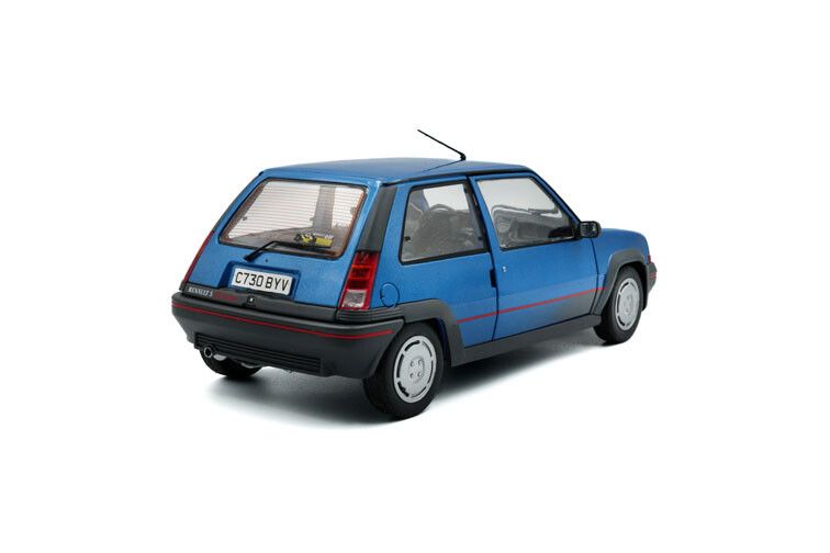 Renault 5 GT Turbo MK 1 '85, blauw (Alpine blue) 1:18