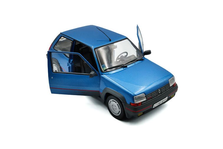 Renault 5 GT Turbo MK 1 '85, blauw (Alpine blue) 1:18