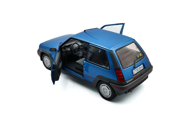 Renault 5 GT Turbo MK 1 '85, blauw (Alpine blue) 1:18