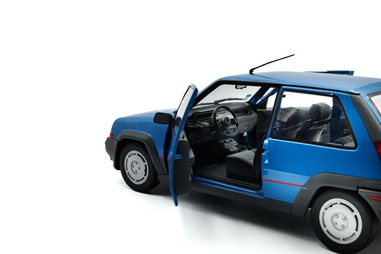 Renault 5 GT Turbo MK 1 '85, blauw (Alpine blue) 1:18