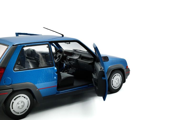 Renault 5 GT Turbo MK 1 '85, blauw (Alpine blue) 1:18