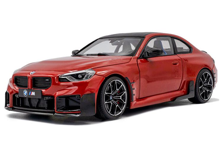 BMW M2 (G87) Performance '24, rood (Toronto red) 1:18