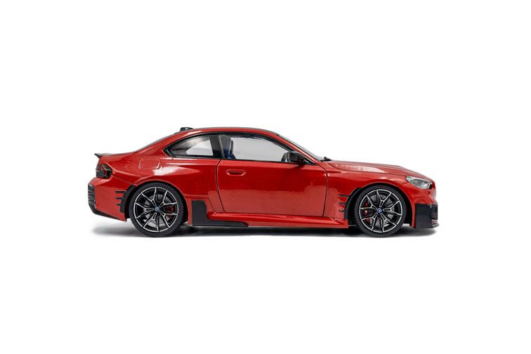 BMW M2 (G87) Performance '24, rood (Toronto red) 1:18