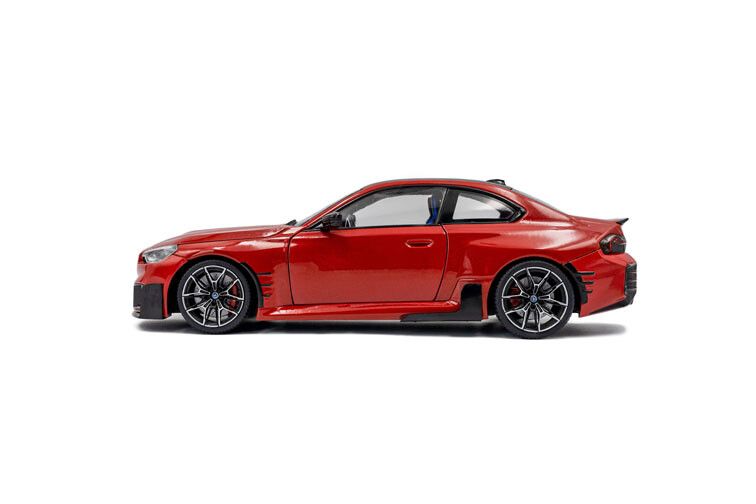 BMW M2 (G87) Performance '24, rood (Toronto red) 1:18