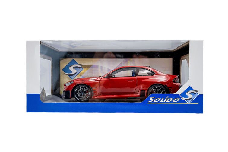 BMW M2 (G87) Performance '24, rood (Toronto red) 1:18