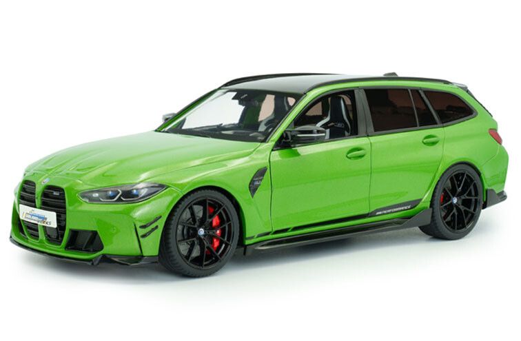 BMW M3 Touring (G81) Performance parts '24, groen metallic