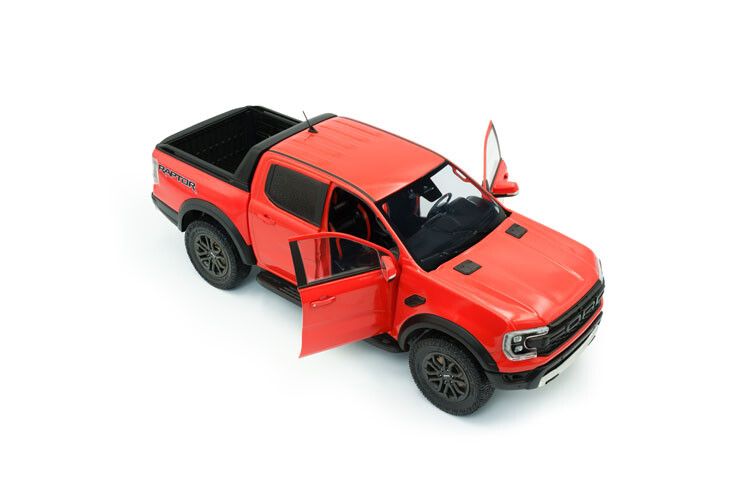 Ford Ranger Raptor '24, oranje - 1:18 - Solido