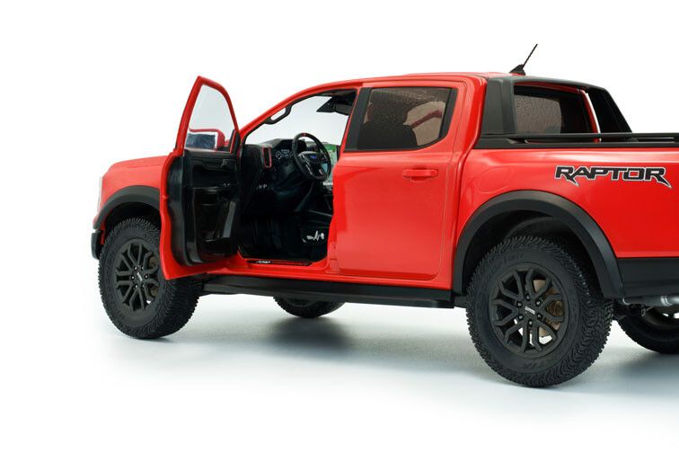 Ford Ranger Raptor '24, oranje - 1:18 - Solido