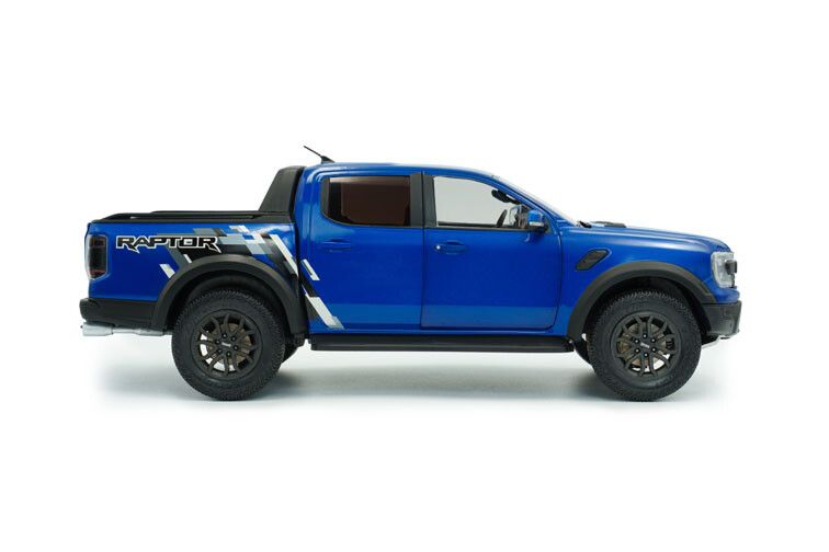 Ford Ranger Raptor '24, blauw - 1:18 - Solido