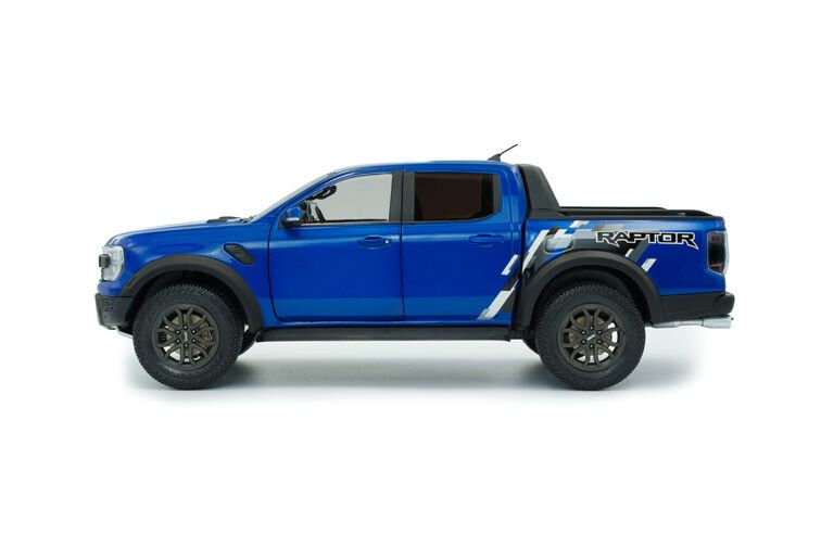Ford Ranger Raptor '24, blauw - 1:18 - Solido