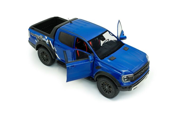 Ford Ranger Raptor '24, blauw - 1:18 - Solido