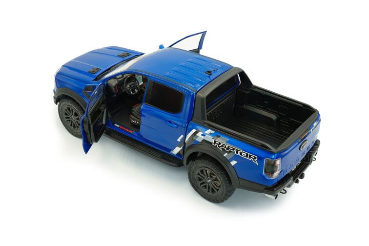 Ford Ranger Raptor '24, blauw - 1:18 - Solido