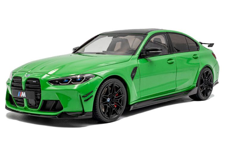 BMW M3 (G80) Performance Parts '24, groen (Signal Green)