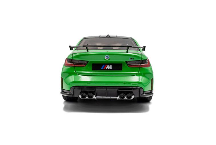 BMW M3 (G80) Performance Parts '24, groen (Signal Green)