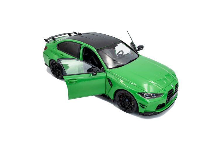BMW M3 (G80) Performance Parts '24, groen (Signal Green)
