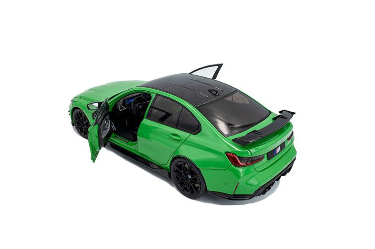 BMW M3 (G80) Performance Parts '24, groen (Signal Green)