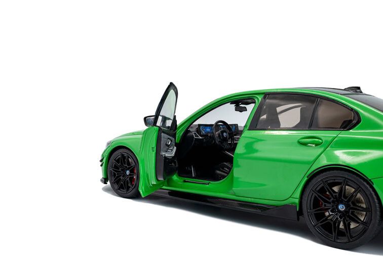 BMW M3 (G80) Performance Parts '24, groen (Signal Green)